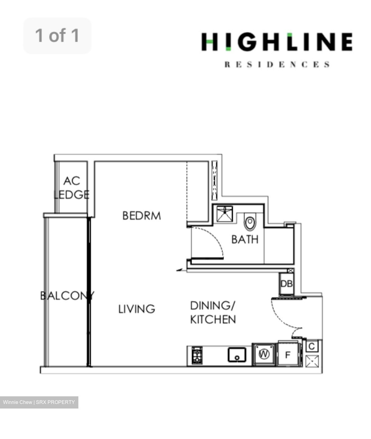 Highline Residences (D3), Condominium #369134561